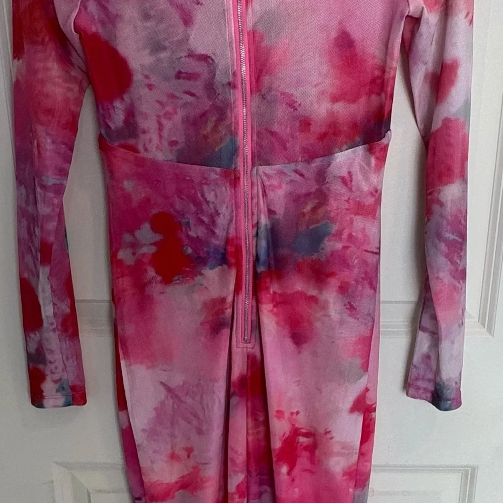 Bardot Lena Mesh Midi Dress – Bodycon Sheer Mesh Overlay Size small - Picture 3 of 3